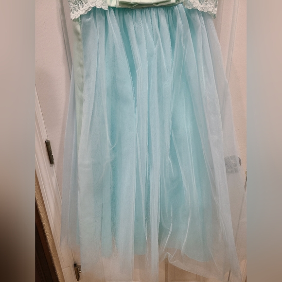 Girls Lace Gown - Picture 4 of 7